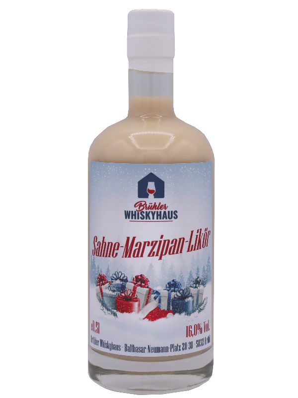 Sahne Marzipan Brühler Whiskyhaus - Sahne Marzipan- Likör
