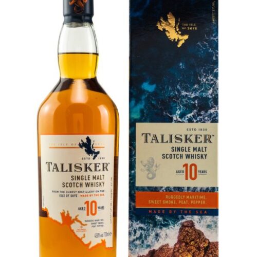 Talisker 10 Jahre - neue Ausstattung - Single Malt Scotch Whisky Talisker 10 Jahre neue Ausstattung Single Malt Scotch Whisky