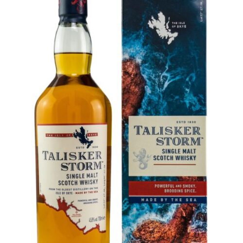 Talisker Storm - neues Design - Single Malt Scotch Whisky Talisker Storm new Label Single Malt Scotch Whisky