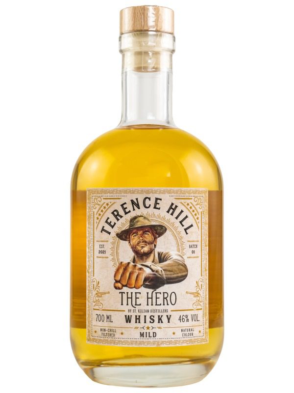 Terence Hill - The Hero - Mild - St. Kilian - Blended Whisky Terence Hill - The Hero - Mild - St. Kilian - Blended Whisky
