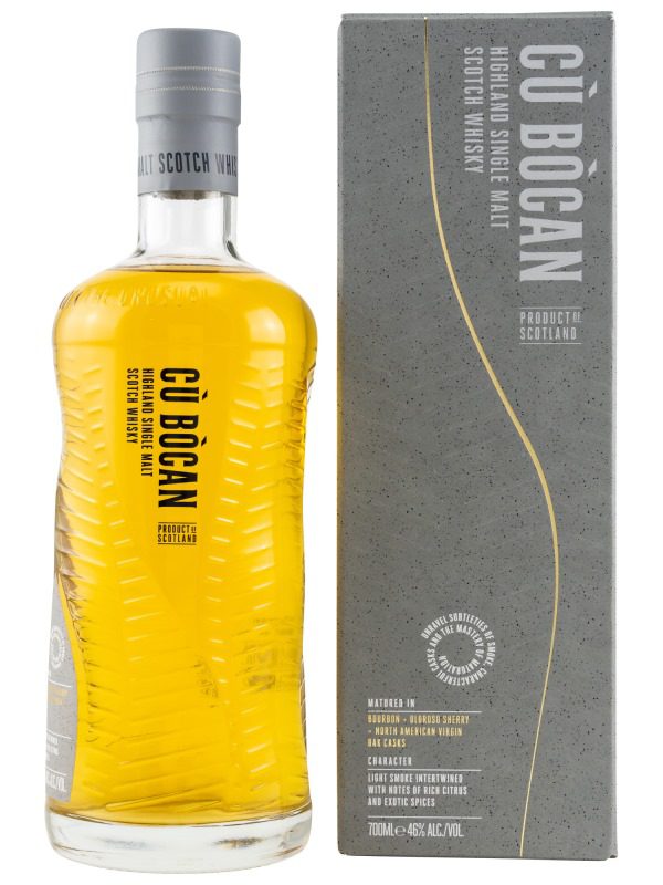 Tomatin CÙ BÒCAN Signature Bourbon, Oloroso & American Virgin Oak Casks Highland Single Malt Scotch Whisky