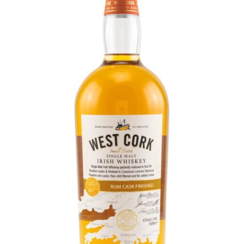 West Cork - Rum Cask Finished - Small Batch Collection - Single Malt Irish Whiskey West Cork - Rum Cask Finished - Small Batch - Single Malt Irish Whiskey