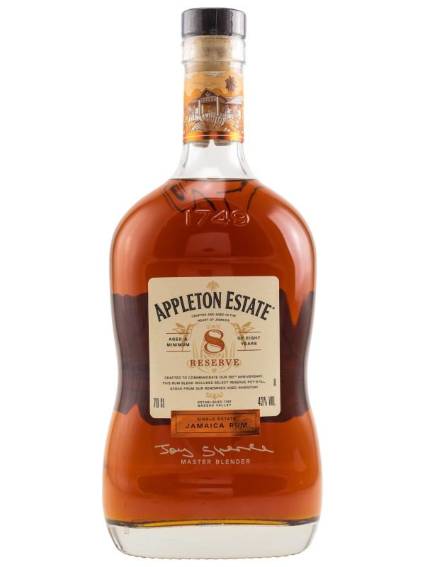 Appleton Estate - Reserve - Commemorate 250th Anniversary - 8 Jahre - Single Estate Jamaica Rum Appleton Estate - Reserve - Commemorate 250th Anniversary - 8 Jahre - Single Estate Jamaica Rum