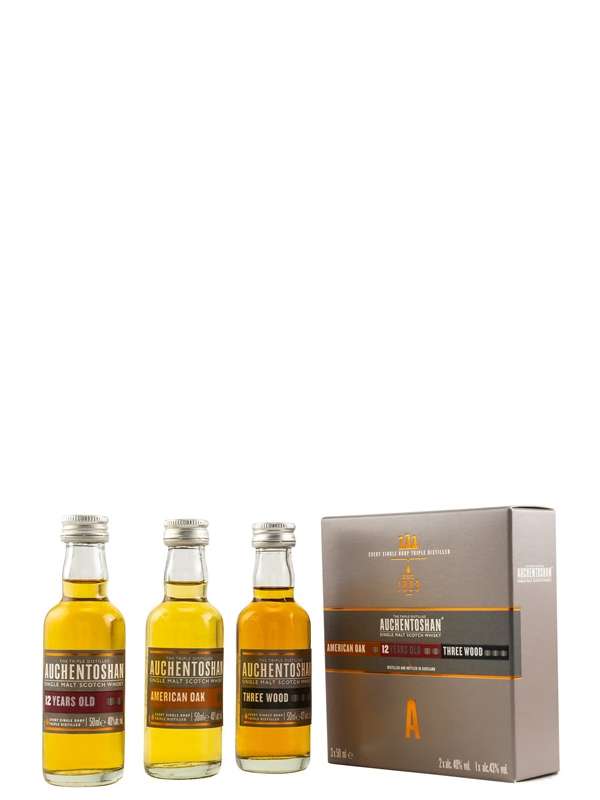 Auchentoshan - Collection - 3 x 50 ml - Lowland Single Malt Scotch Whisky