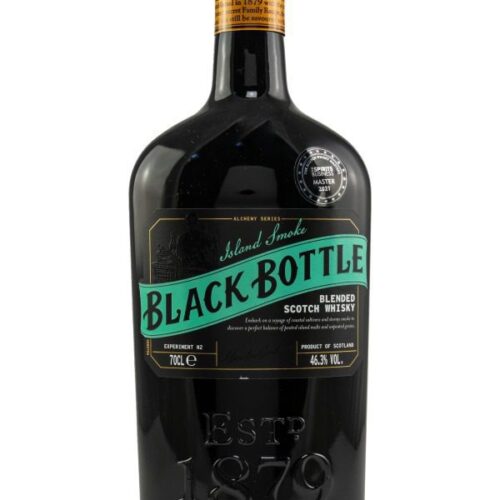 Black Bottle - Island Smoke - Experiment #2 - Alchemy Series - Blended Scotch Whisky Black Bottle - Island Smoke - Experiment #2 - Alchemy Series - Blended Scotch Whisky