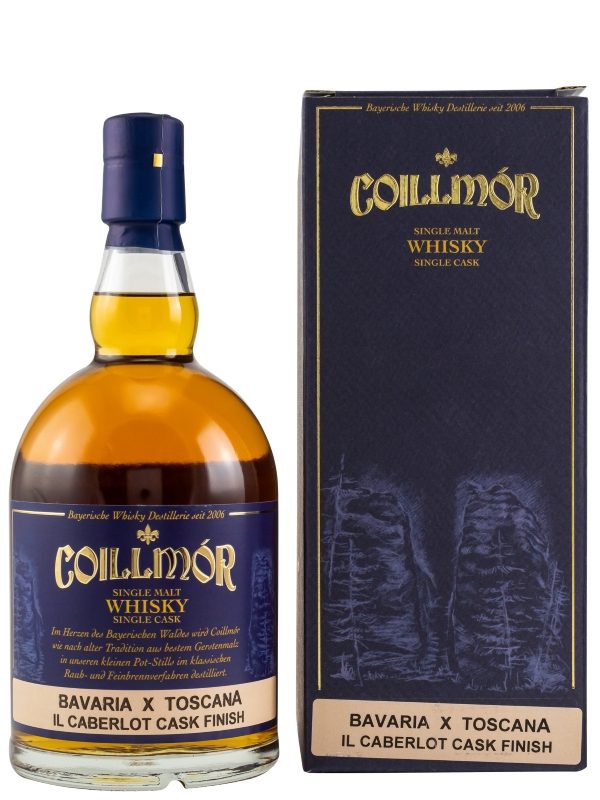 Coillmor 9 Jahre - Vintage 2010 - Bavaria X Toscana Il Caberlot Cask Finish - Single Cask #688 - Single Malt Whisky Coillmór 9 Jahre - Vintage 2010 - Bavaria X Toscana - IL Caberlot Cask Finish - Single Cask #688 - Single Malt Whisky