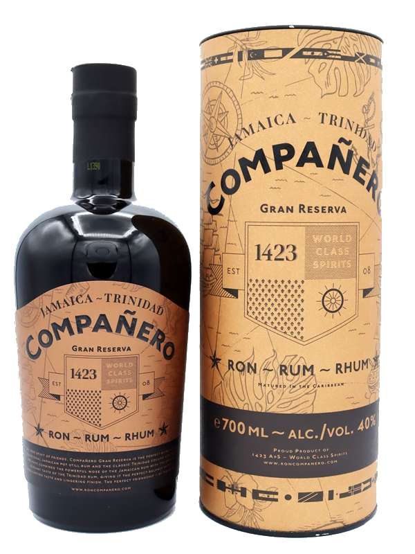 Companero Gran Reserva Blend of Jamaica and Trinidad Rum Companero - Gran Reserva - Blend of Jamaica and Trinidad Rum