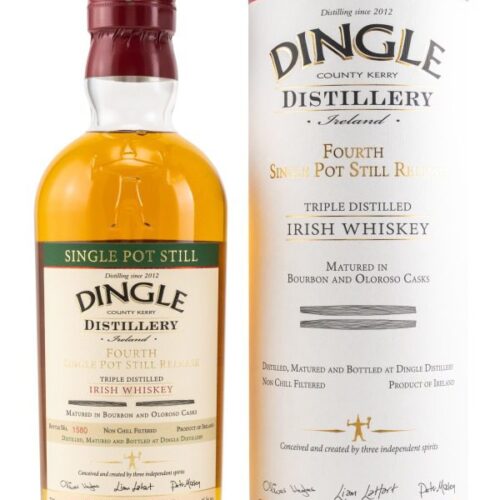 Dingle - Fourth Single Pot Still Release - Matured in Bourbon & Oloroso Casks - Distillery Bottling - Irish Whiskey