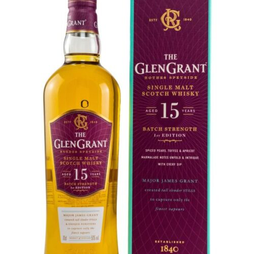 Glen Grant - 15 Jahre - Batch Strength - 1st Edition - Speyside Single Malt Scotch Whisky