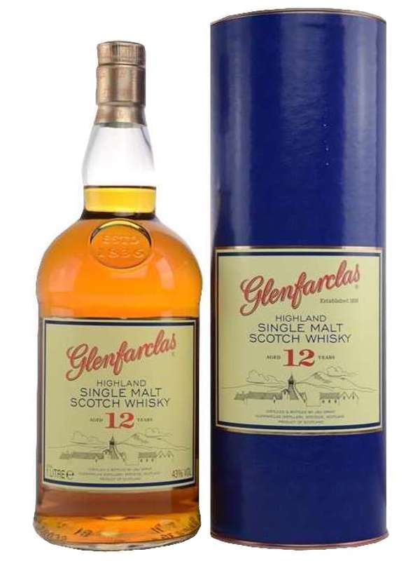 Glenfarclas 12 Jahre - 1 Liter - Highland Single Malt Scotch Whisky