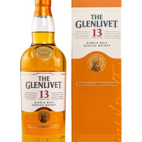 Glenlivet 13 Jahre - First Fill American Oak - France Exclusive - Speyside Single Malt Scotch Whisky Glenlivet 13 Jahre - First Fill American Oak - France Exclusive - Speyside Single Malt Scotch Whisky