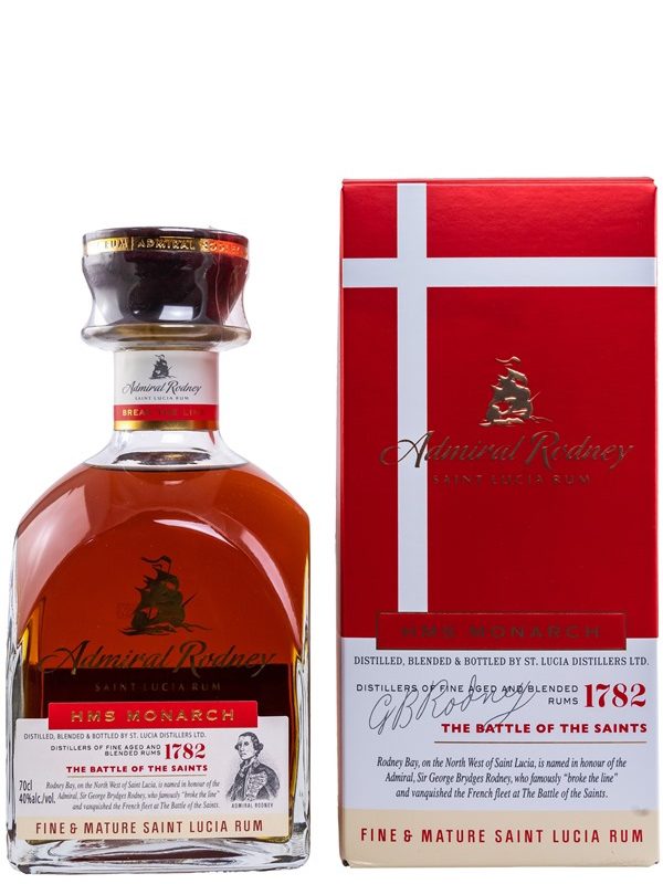Admiral Rodney - HMS Monarch - Blended St.Lucia Rum