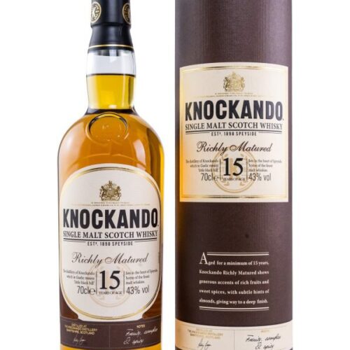 Knockando 15 Jahre - Richly Matured - Speyside Single Malt Scotch Whisky Knockando 15 Jahre - Richly Matured - Speyside Single Malt Scotch Whisky