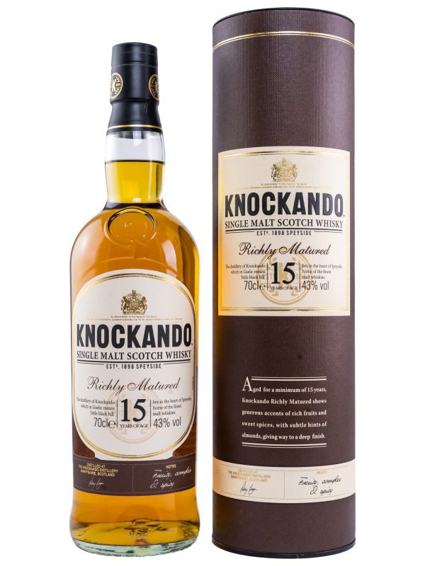 Knockando 15 Jahre - Richly Matured - Speyside Single Malt Scotch Whisky