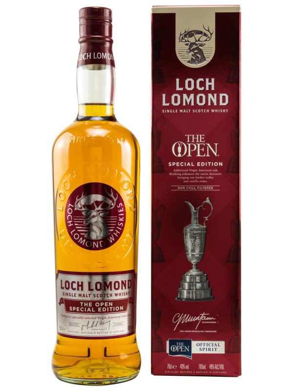 Loch Lomond - The Open - Special Edition - Finished in Special American Oak Casks - Highland Single Malt Scotch Whisky