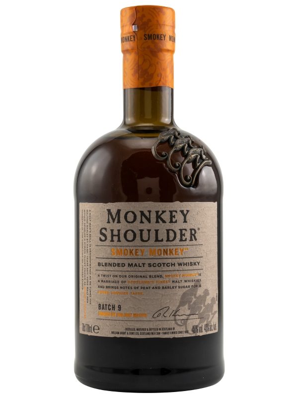 Monkey Shoulder - Smoky Monkey - Blended Malt Scotch Whisky Monkey Shoulder - Smokey Monkey - Batch 9 - Blended Malt Scotch Whisky