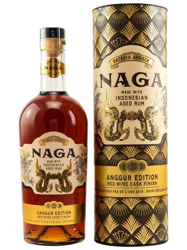 Naga - Anggur Edition - Red Wine Cask Finish - Batavia Arrack - Made with Indonesian Aged Rum Naga - Anggur Edition - Red Wine Cask Finish - Batavia Arrack - Made with Indonesian Aged Rum