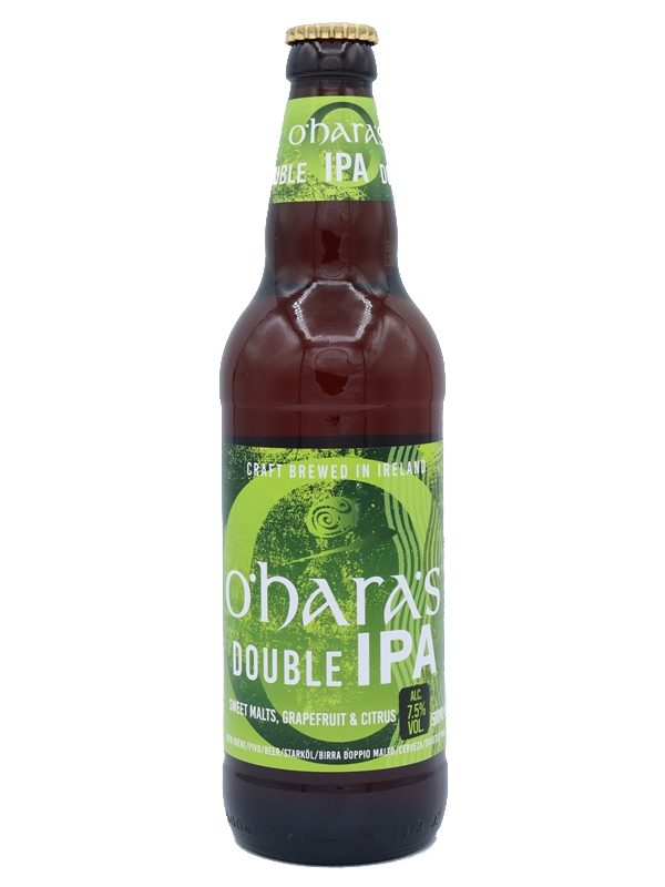 Oharas Craft Beer - O'hara's Double IPA - Sweet Malt, Grapefruit & Citrus - Double India Pale Ale (IPA) - 0,5l Oharas Craft Beer - O'hara's Double IPA - Sweet Malt, Grapefruit & Citrus - Double India Pale Ale (IPA) - 0,5l