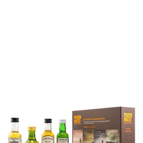 Peated Malts of Distinction - Ardmore - Connemara - Bowmore - Laphroaig - 4 x 50 ml - Peated Single Malt Whiskies