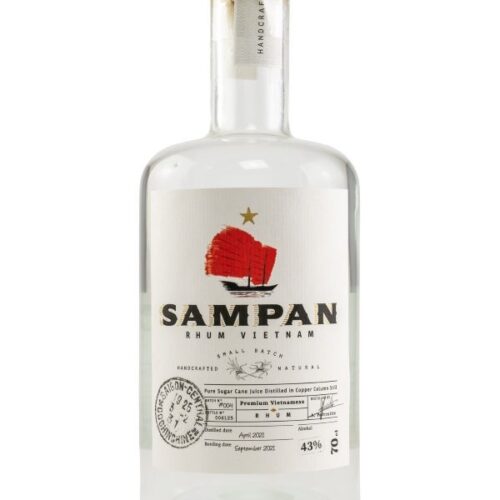 Sampan - Vintage 2021 - Batch # 004 - Pure Sugar Cane Juice Classic White Vietnam Rhum