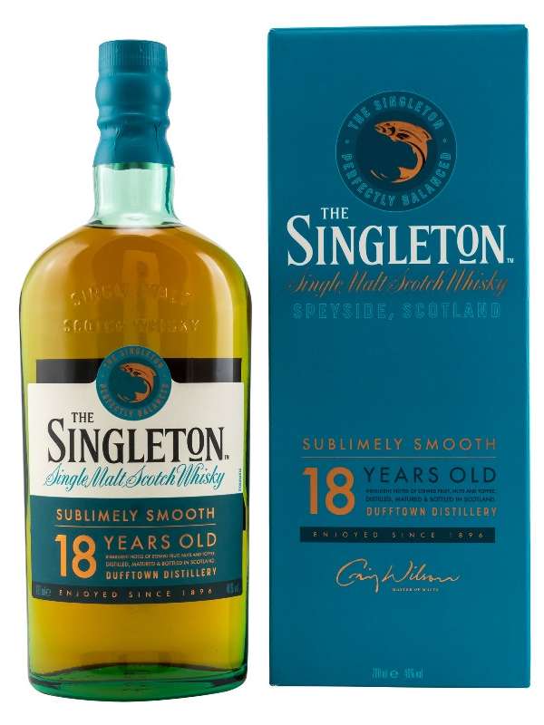 Singleton of Dufftown 18 Jahre - Sublimely Smooth -  Speyside Single Malt Whisky - 5cl Sample