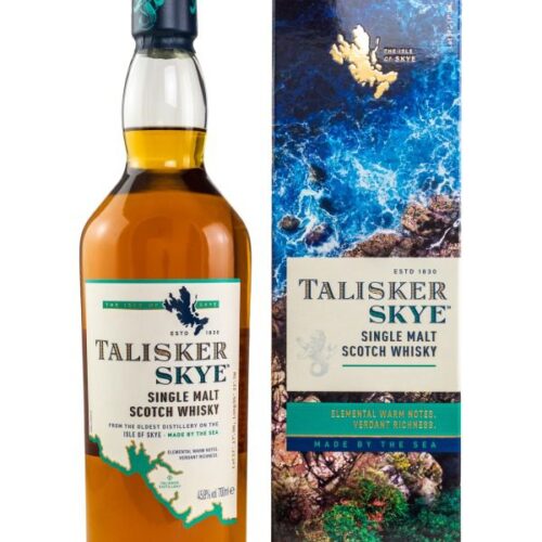 Talisker Skye - Highland Single Malt Scotch Whisky Talisker Skye - new Label - Highland Single Malt Scotch Whisky
