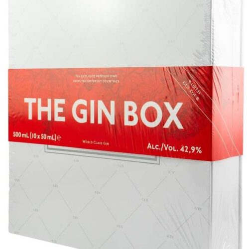 The Gin Box - Gin World Tour - World Class Gin - 10 x 0,05 l - Gin