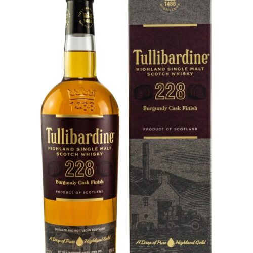 Tullibardine 228 - Burgundy Cask Finished - Highland Single Malt Scotch Whisky