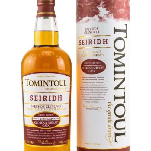 Tomintoul - Seiridh - Oloroso Sherry Cask - Limited Edition - Speyside Single Malt Scotch Whisky