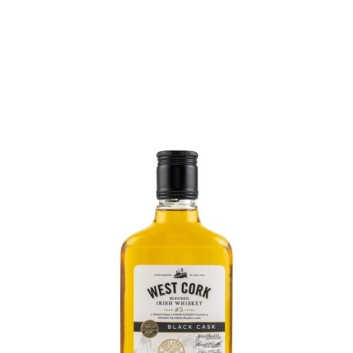West Cork - Black Cask - Finished in Double Charred Bourbon Casks - Char #5 Level - 200 ml - Blended Irish Whiskey West Cork - Black Cask - Finished in Double Charred Bourbon Casks - Char #5 Level - 200 ml - Blended Irish Whiskey