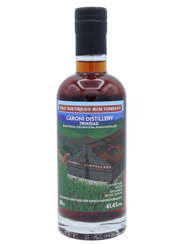 0,5l Caroni Distillery - 24 Jahre - HTR - Batch 9 - Exclusively Bottled for Kirsch Import Germany - That Boutique-y Rum Company - Trinidad Rum 0,5l Caroni Distillery - 24 Jahre - HTR - Batch 9 - Exclusively Bottled for Kirsch Import Germany - That Boutique-y Rum Company - Trinidad Rum