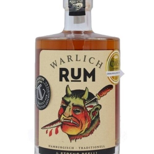 0,5l Warlich Rum - Edition Demon - Hamburgisch Traditionell & Streng Reell - Jamaica Rum 0,5l Warlich Rum - Edition Demon - Hamburgisch Traditionell & Streng Reell - Jamaica Rum