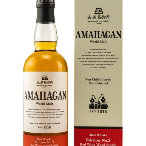 Amahagan - Edition No. 2 - Red Wine Wood Finish - Blended Malt Whisky Amahagan - Edition No. 2 - Red Wine Wood Finish - Blended Malt Whisky