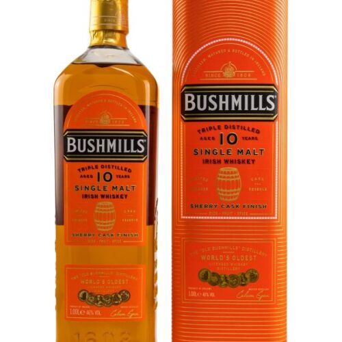 Bushmills 10 Jahre - Sherry Cask Finish - Limited Release - Cask Reserve - 1 Liter - Single Malt Irish Whiskey