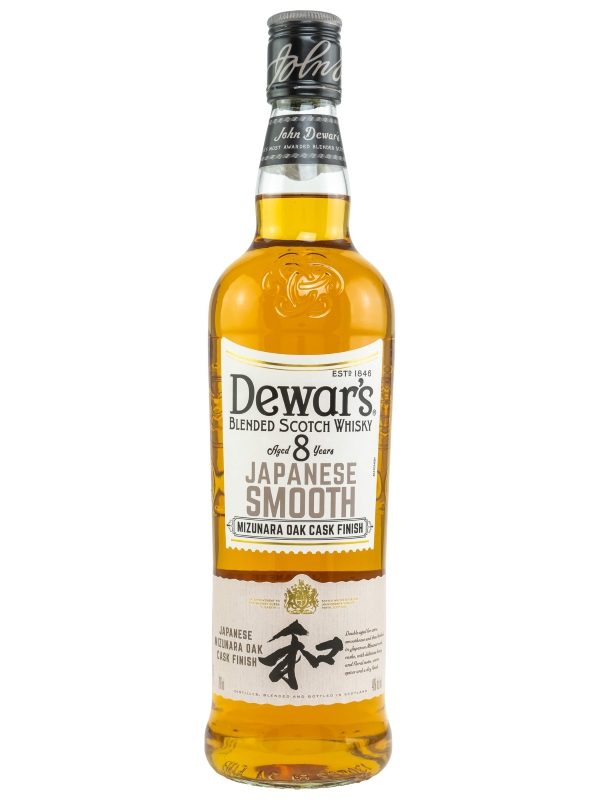 Dewar's 8 Jahre - Mizunara Oak Cask Finish - Japanese Smooth - Blended Scotch Whisky Dewar's 8 Jahre - Mizunara Oak Cask Finish - Japanese Smooth - Blended Scotch Whisky