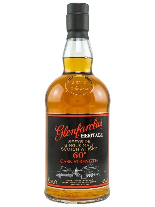 Glenfarclas - Heritage - Cask Strength - Speyside Single Malt Scotch Whisky Glenfarclas - Heritage - Cask Strength - Speyside Single Malt Scotch Whisky