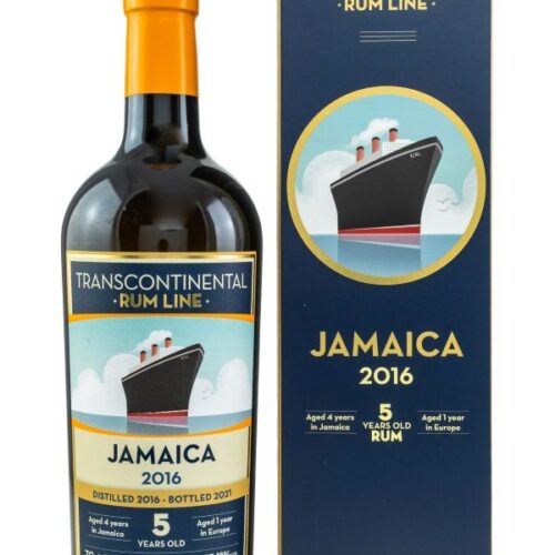 Jamaica - 5 Jahre - Vintage 2016 - TCRL Line #45 - Transcontinental Rum Line