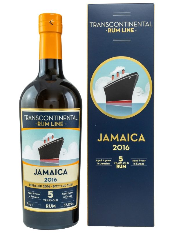 Jamaica - 5 Jahre - Vintage 2016 - TCRL Line #45 - Transcontinental Rum Line Jamaica - 5 Jahre - Vintage 2016 - TCRL Line #45 - Transcontinental Rum Line