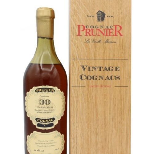 Prunier – 30 Jahre – Natural Cask Strength – Cognac Prunier – 30 Jahre – Natural Cask Strength – Cognac