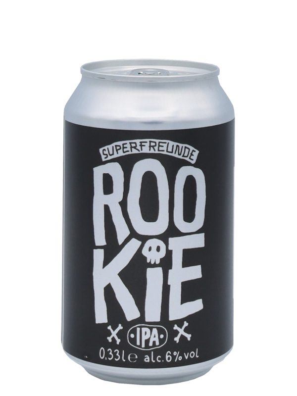 Superfreunde - Rookie - Can - India Pale Ale (IPA) - 0,33l Superfreunde - Rookie - Dose - India Pale Ale (IPA) - 0,33l - MHD 26.11.2025