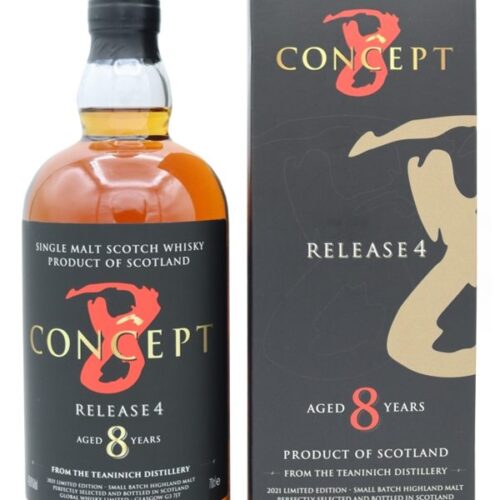 Teaninich 8 Jahre - Vintage 2012 - Concept 8 - Release 4 - Oak Casks - Small Batch - Limited Edition - Single Malt Scotch Whisky Teaninich 8 Jahre - Vintage 2012 - Concept 8 - Release 4 - Small Batch - 2021 Limited Edition - Single Malt Scotch Whisky