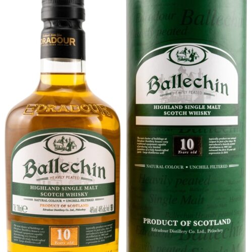 Ballechin (Edradour) 10 Jahre - Heavily Peated - Highland Single Malt Scotch Whisky Ballechin (Edradour) 10 Jahre - Heavily Peated - Highland Single Malt Scotch Whisky