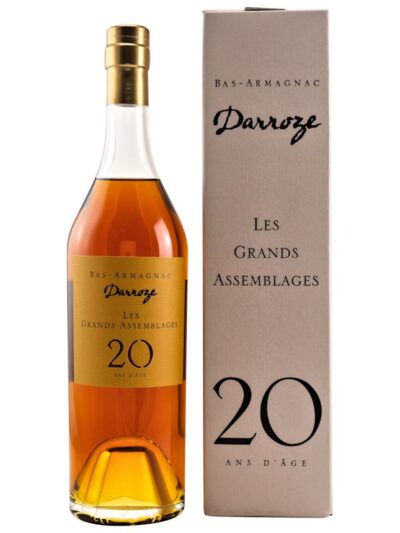 Darroze 20 Jahre Appellation Bas Armagnac Contrôlee Les Grands Assemblages
