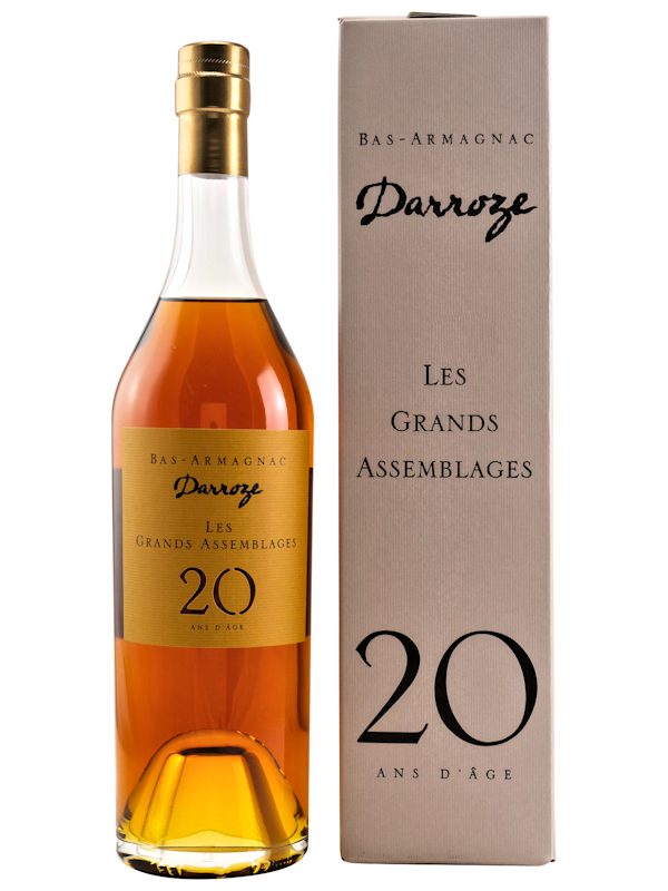 Darroze 20 Jahre - Appellation Bas-Armagnac Contrôlee - Les Grands Assemblages Darroze 20 Jahre Appellation Bas Armagnac Contrôlee Les Grands Assemblages