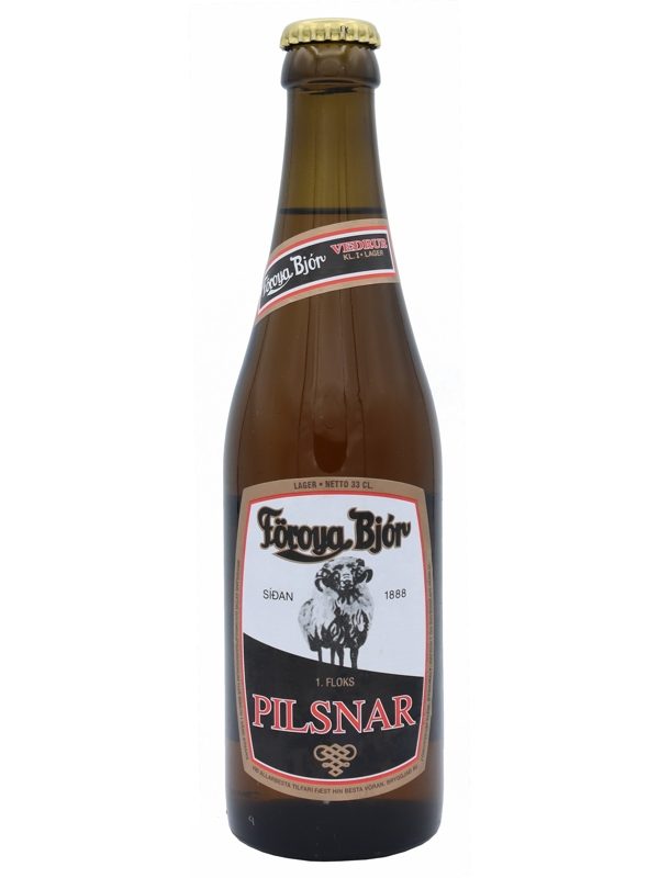 Föroya Bjór - Vædder Pilsnar - Pils - 0,33l Föroya Bjór Vædder Pilsnar Pils 0,33 Liter