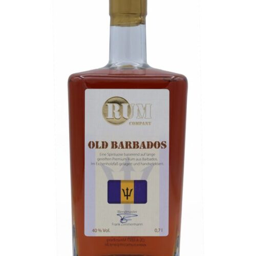 Rum Company – Old Barbados – Spirituose auf Rum Basis Rum Company – Old Barbados – Spirituose auf Rum Basis