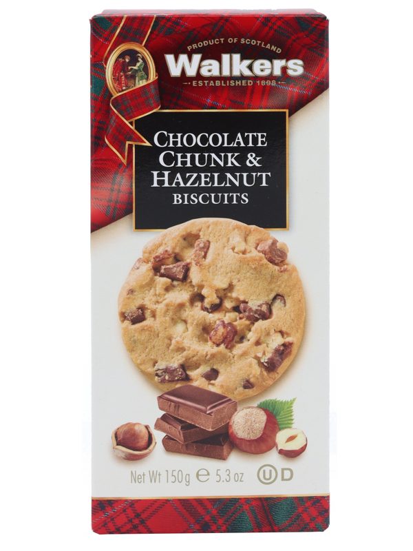 Walkers - Chocolate Chunk & Hazelnut Biscuits - 150g_2 Walkers - Chocolate Chunk & Hazelnut Biscuits - 150g_2