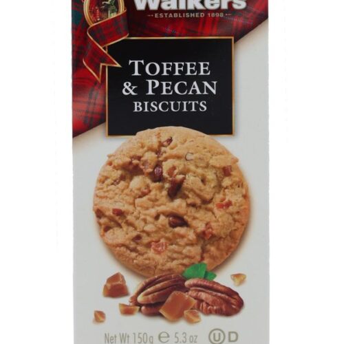 Walkers - Toffee & Pecan Biscuits - 150g_2 Walkers Toffee and Pecan Biscuits 150 Gramm