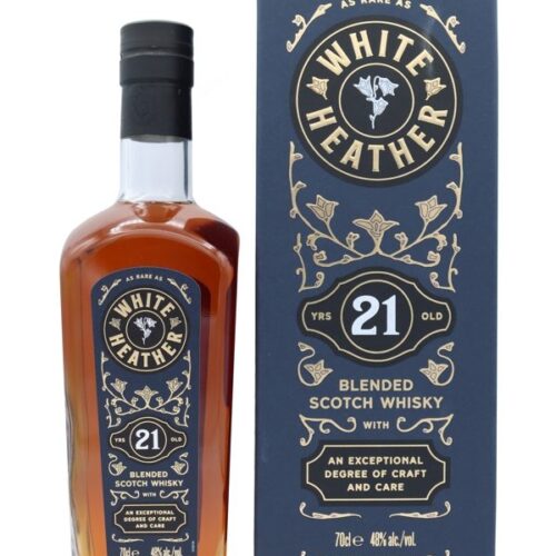 White Heather 21 Jahre - European & American Oak - Blended Scotch Whisky