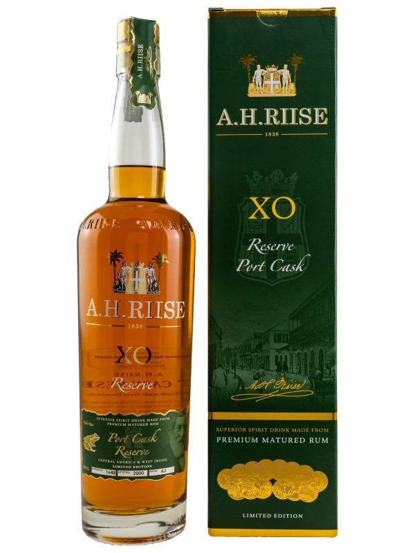 XO Reserve Port Cask - A.H. Riise - Virgin Islands Spirituose auf Rum Basis XO Reserve Port Cask - A.H. Riise - Virgin Islands Spirituose auf Rum Basis